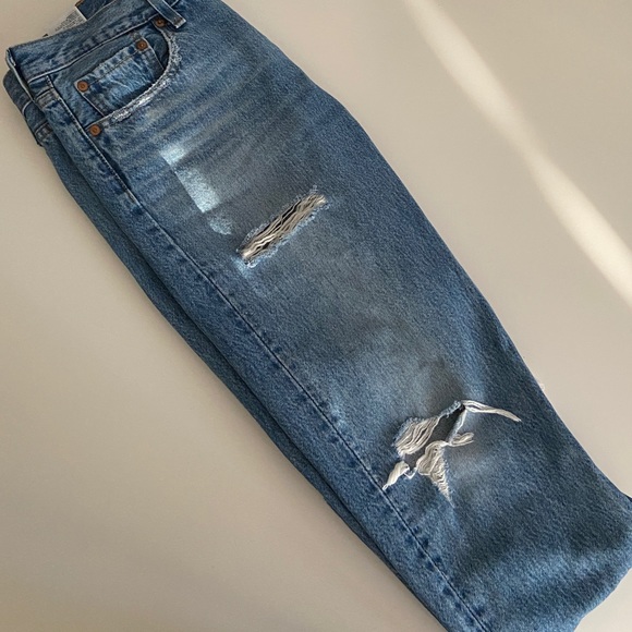 Levi’s 501 S High Waisted Filiforme Jeans - Picture 5 of 9